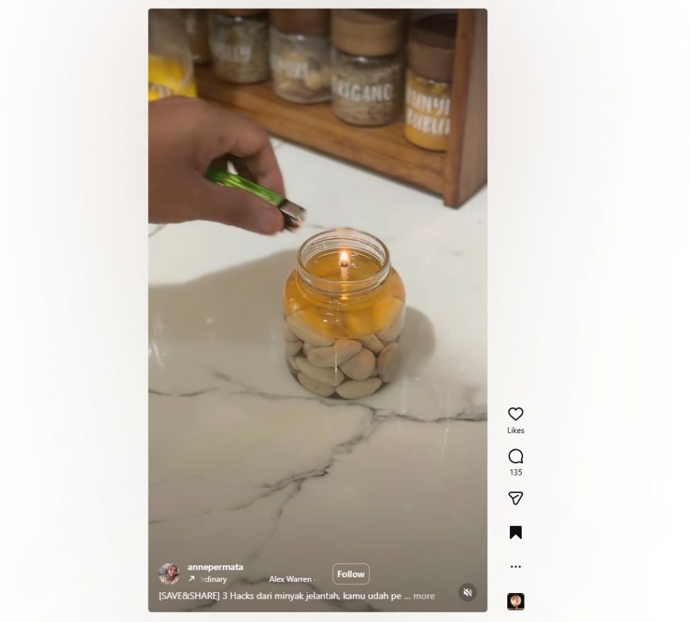 Jangan dibuang! Trik ubah minyak jelantah jadi lilin darurat dan pelumas engsel pintu