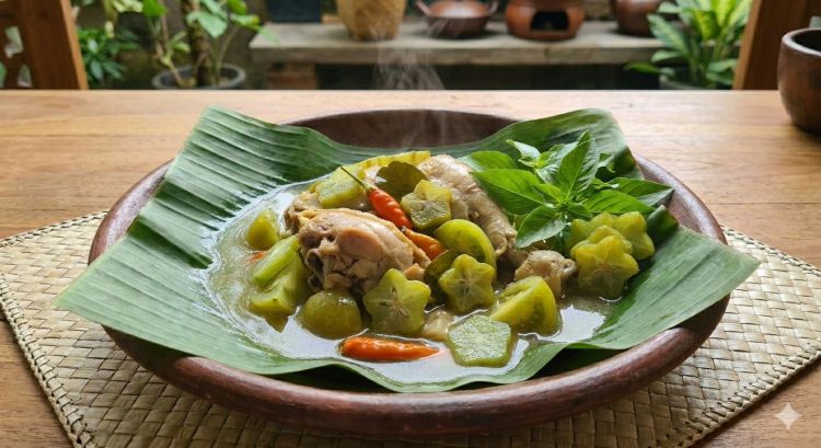 Resep garang asem ayam tanpa santan, gurih, segar dan anti ribet