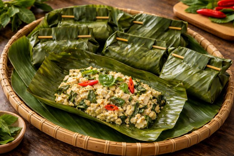 Resep pepes tahu kemangi, wangi harum dan bumbu meresap sempurna