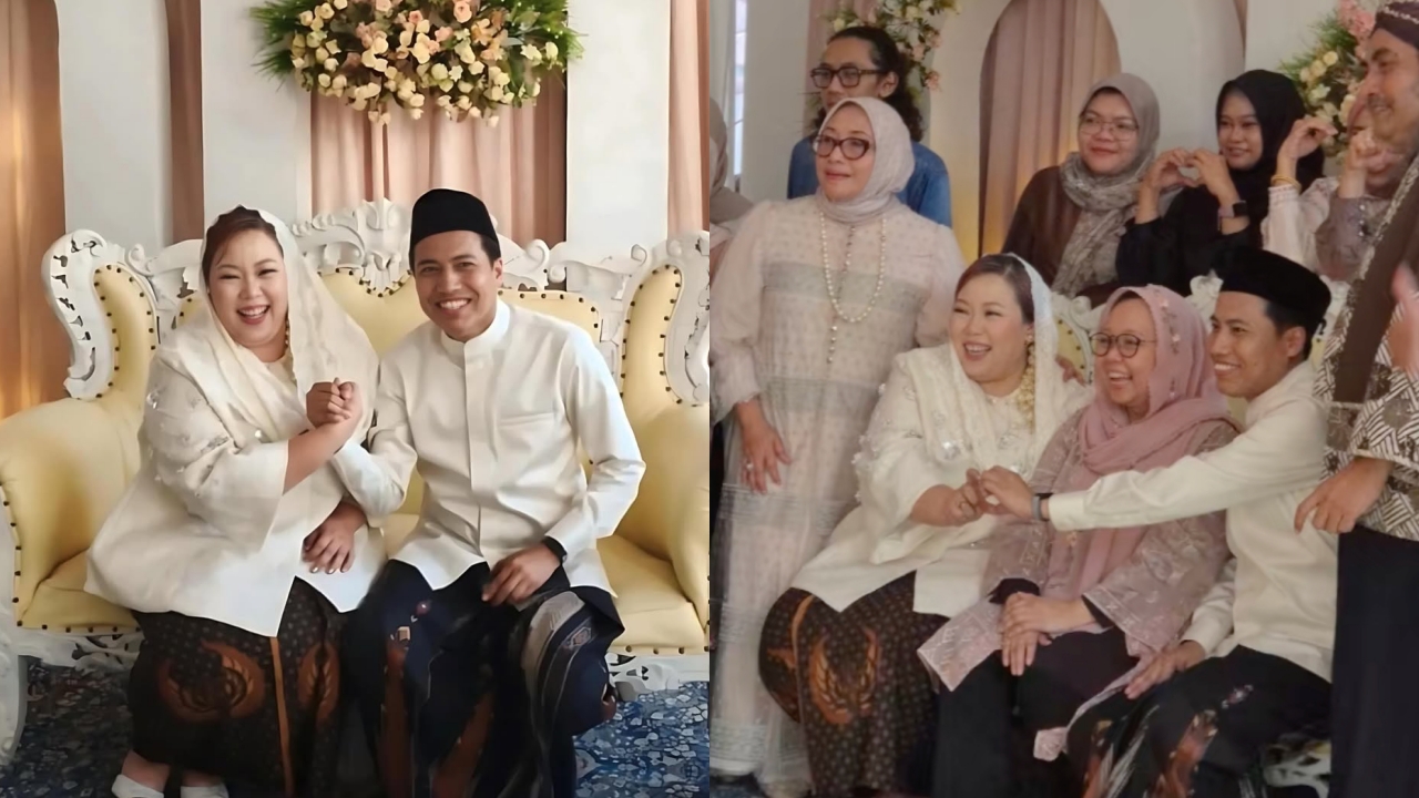 Inayah Wahid Menikah | foto: @robithul_umam via Instagram/@dw_muhamad_dawam; TikTok/@vivi_nadhor