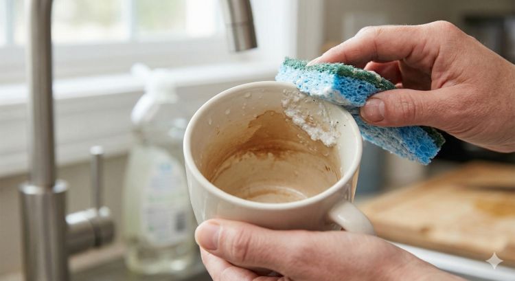 Bukan cuma sabun, ternyata ini cara benar cuci gelas bekas teh agar kembali kinclong