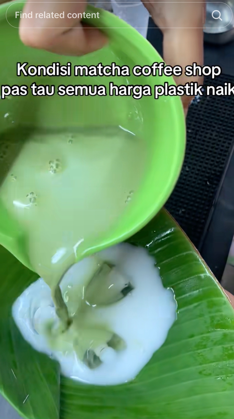 Harga plastik naik, beli slice cake serasa beli nasi pecel pincuk, intip 9 potret lucu kreasi warga