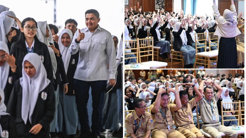 Dulu cuma bisa lihat di berita, sekarang anak sekolah bisa lihat langsung isi Istana Kepresidenan