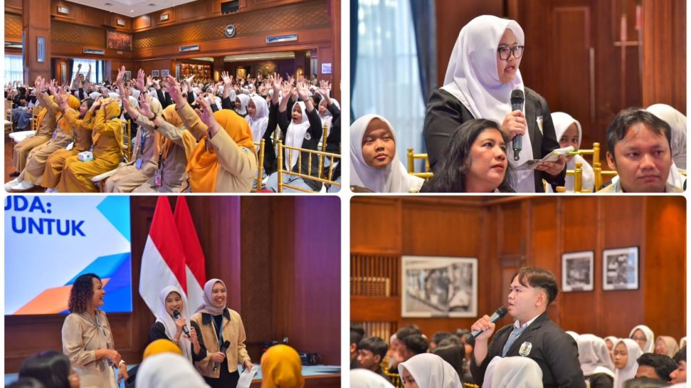 Dulu cuma bisa lihat di berita, sekarang anak sekolah bisa lihat langsung isi Istana Kepresidenan