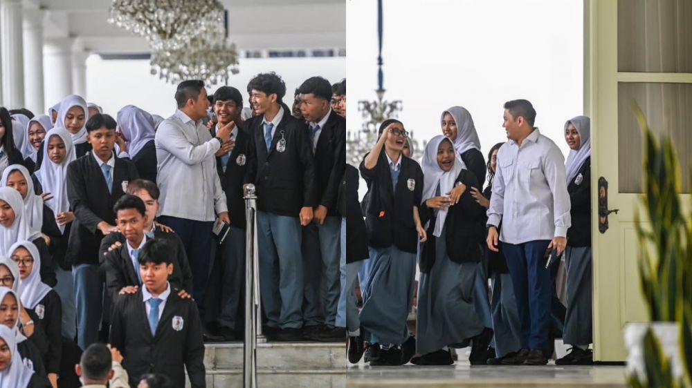 Dulu cuma bisa lihat di berita, sekarang anak sekolah bisa lihat langsung isi Istana Kepresidenan