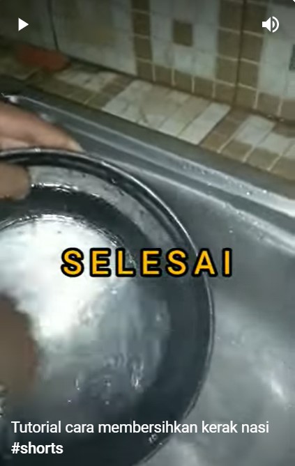 Kerak nasi di rice cooker langsung luruh pakai cara ini, tanpa sikat kasar, tanpa rendam lama