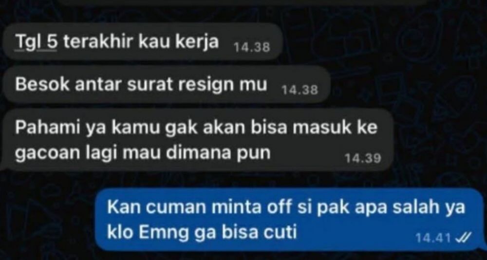 Viral karyawan restoran mie dipaksa resign saat izin jaga orang tua sakit, supervisor minta maaf
