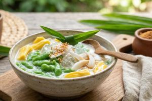 Resep es dawet yang rendah gula tapi tetap manis legit, kuncinya ada di adonan dan pengganti santan