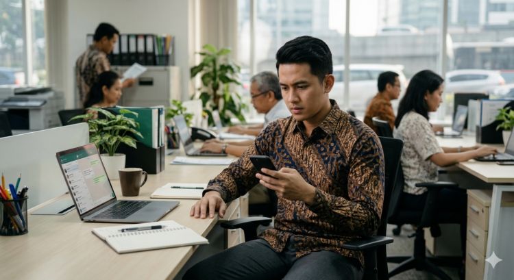 5 Contoh teks chat menegur karyawan yang tidak masuk tanpa kabar (alpha)