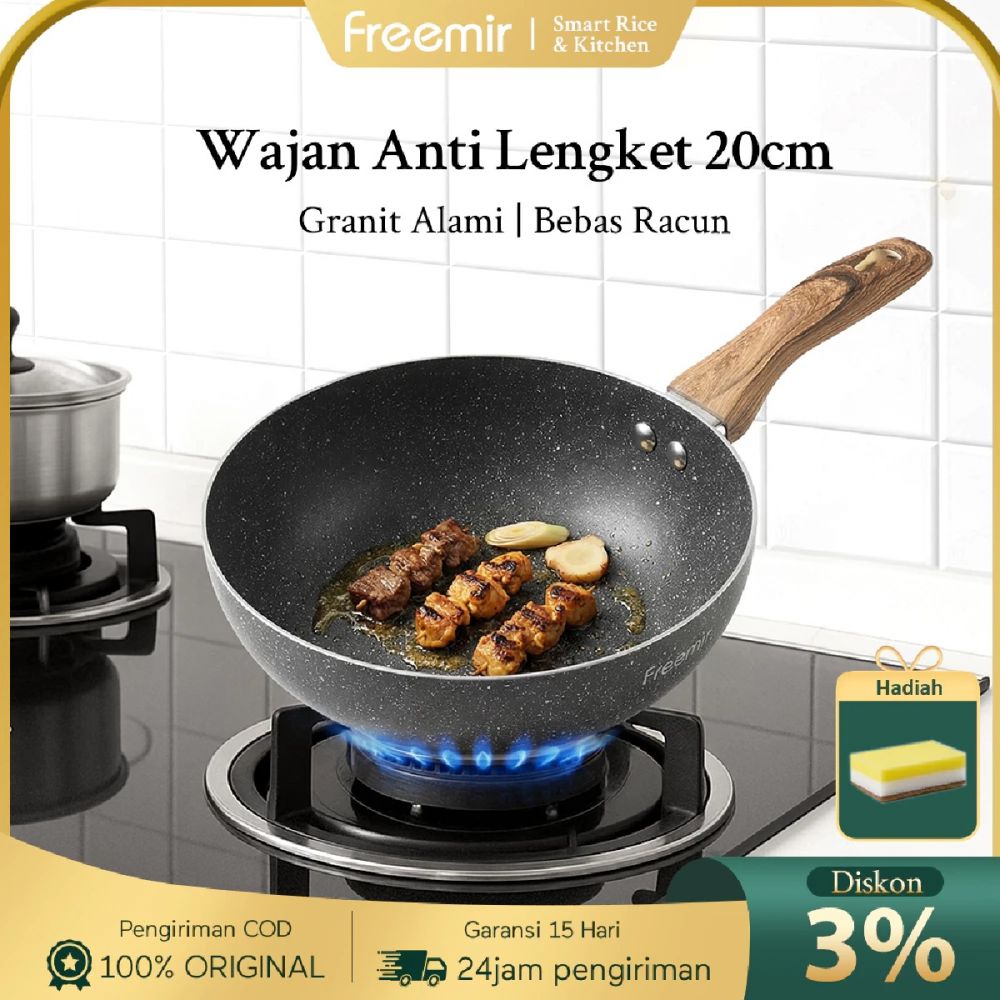 5 Rekomendasi bahan wajan anti lengket untuk semua dompet, ada yang murah sampai mewah