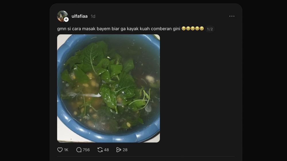 Cara masak bayam agar kuahnya bening, tidak hitam, dan bayamnya tetap segar