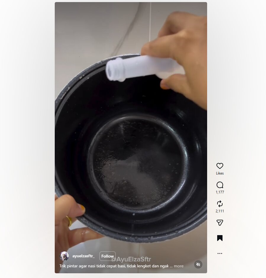 Panci magic com lengket bikin nasi berkerak? Coba trik bersihkan pakai cuka dan 1 bahan dapur ini