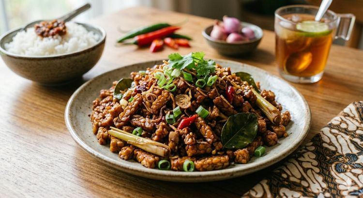 Resep tempe orek kering manis gurih, tahan lama & praktis