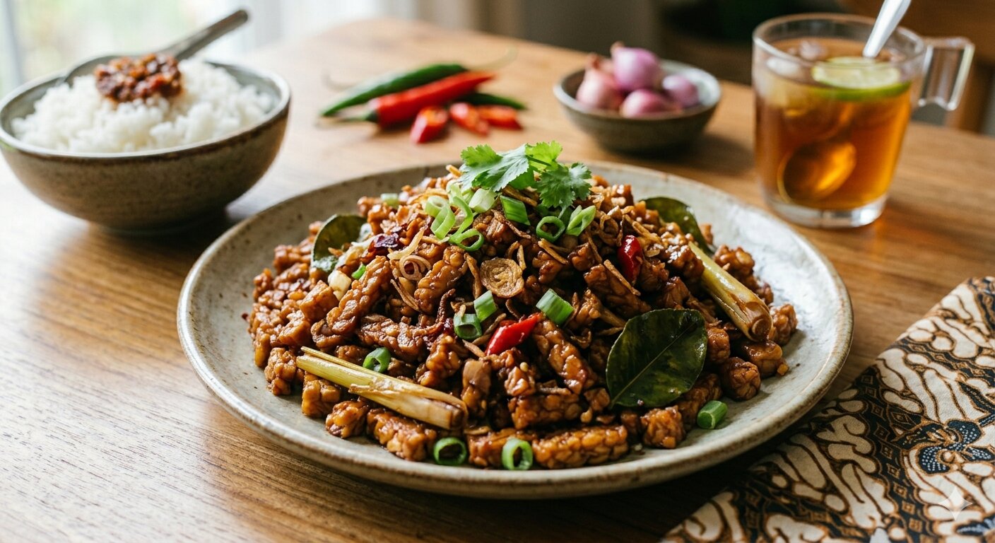 Resep tempe orek kering manis gurih, tahan lama & praktis