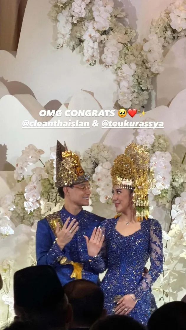 Pernikahan Teuku Rassya berbagai sumber