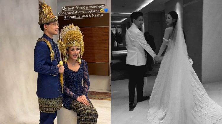7 Momen bahagia pernikahan Teuku Rassya dan Cleantha Islan, usung adat Aceh dan resepsi modern