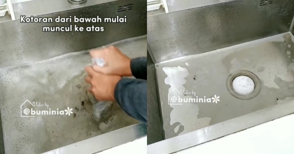 Nggak perlu panggil tukang, ini cara mudah atasi wastafel mampet dengan 2 sampah dapur
