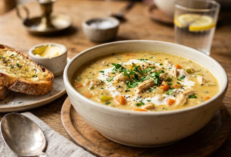 Resep sup krim ayam spesial yang cocok saat cuaca tak menentu, hangatkan tubuh cepat dan masaknya gamp