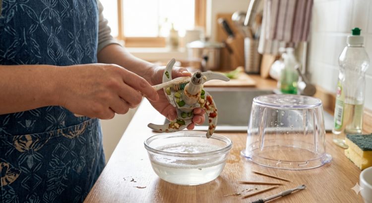 Jangan cuma dibilas, ini rahasia bersihkan pisau chopper agar tak jadi sarang bakteri dan ulat