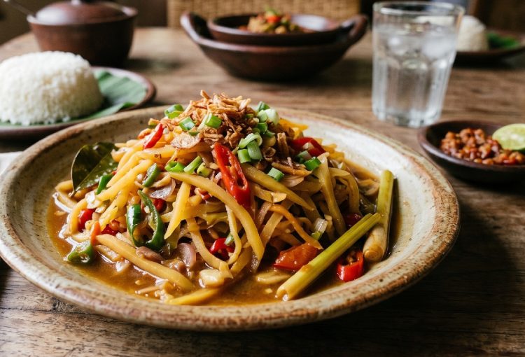 Resep tumis pepaya muda teri yang lezat, masaknya gampang dalam 20 menit siap saji