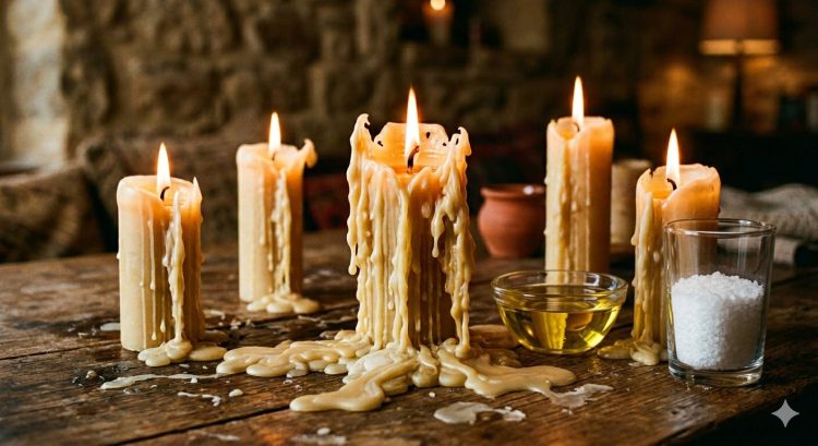 Trik lilin tahan lama tanpa boros saat listrik padam, solusi praktis pakai garam dan minyak goreng