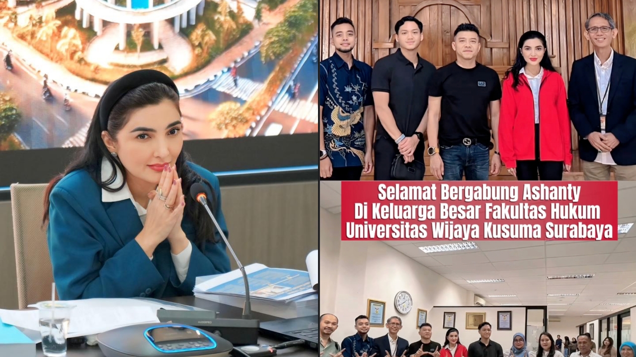 Resmi lulus sidang tertutup doktor di UNAIR, Ashanty lanjut tempuh pendidikan S1 Hukum UWKS