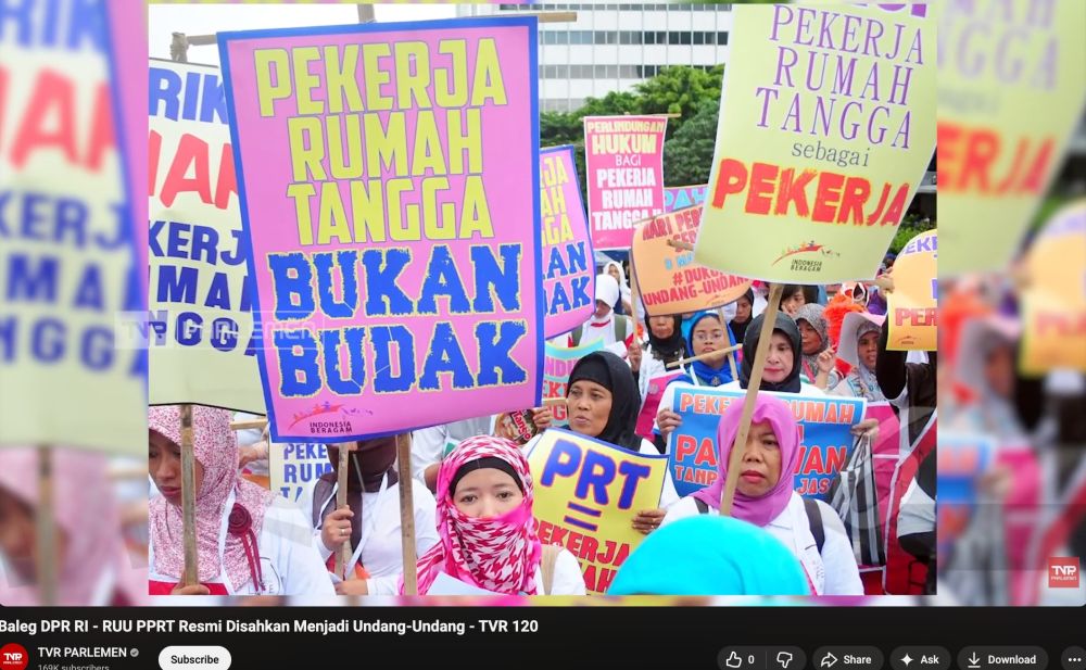 DPR sahkan UU PPRT, perlindungan pekerja rumah tangga di Indonesia guna cegah eksploitasi