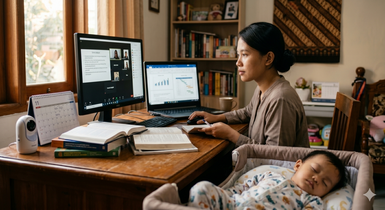 50 Kata-kata semangat untuk ibu yang kuliah dan bekerja sekaligus, definisi double degree kehidupan