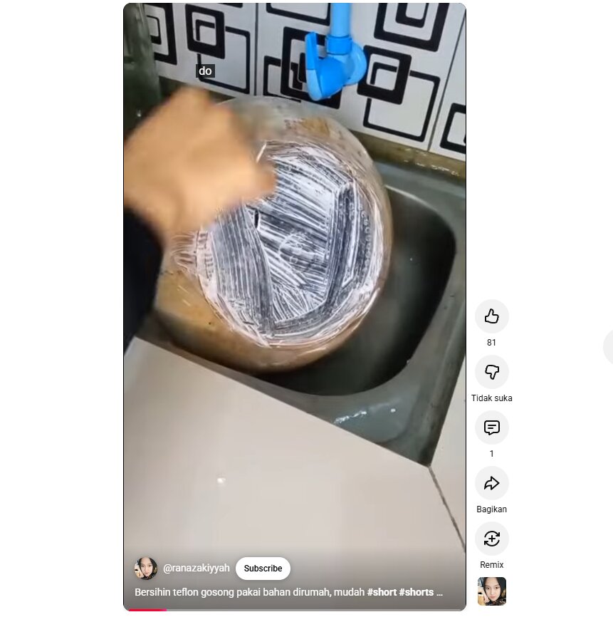 Jangan dibuang! Cara ampuh menghilangkan kerak hitam di bawah teflon dengan campuran bahan dapur