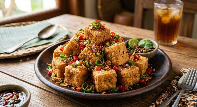 Resep tahu cabe garam renyah dan gurih, cocok jadi lauk favorit