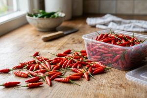 Cara simpan cabai agar awet lebih dari 1 minggu, andalkan bumbu dapur ini saja