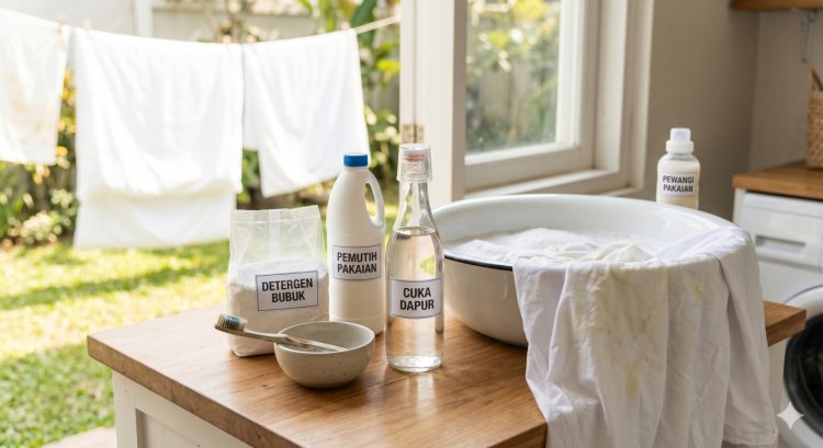 Sprei Putih Kuning Dan Bau? Ini Cara Mencucinya Pakai Cuka Yang Ternyata Ampuh Banget