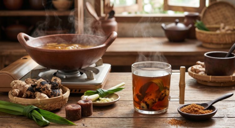 7 Resep minuman hangat jahe gula merah yang bikin badan langsung nyaman