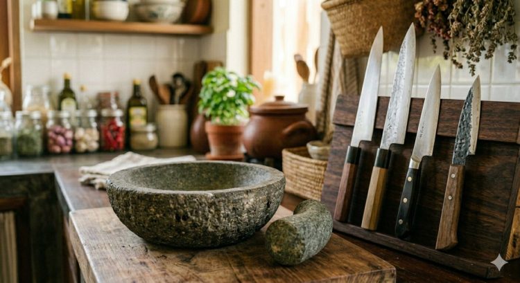Cara Menajamkan Pisau Dapur Pakai Ulekan, Solusi Praktis Tanpa Batu Asahan