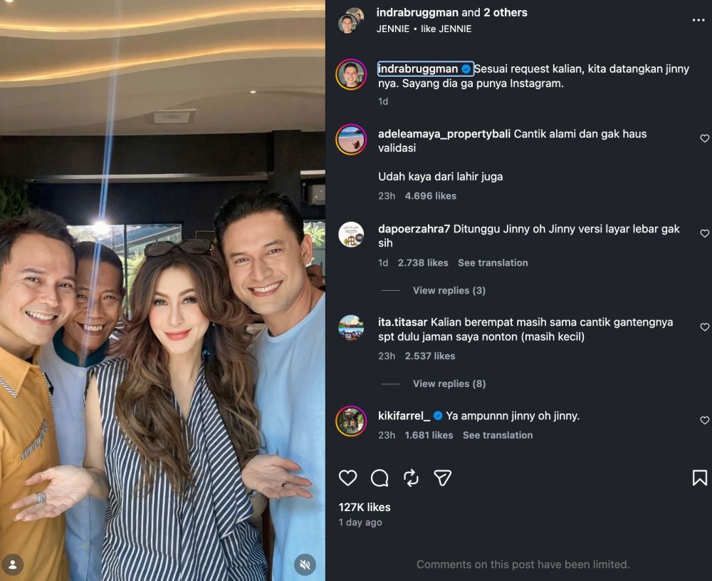 5 Momen hangat reuni lengkap Jinny Oh Jinny: Kehadiran Diana Pungky obati rindu penggemar