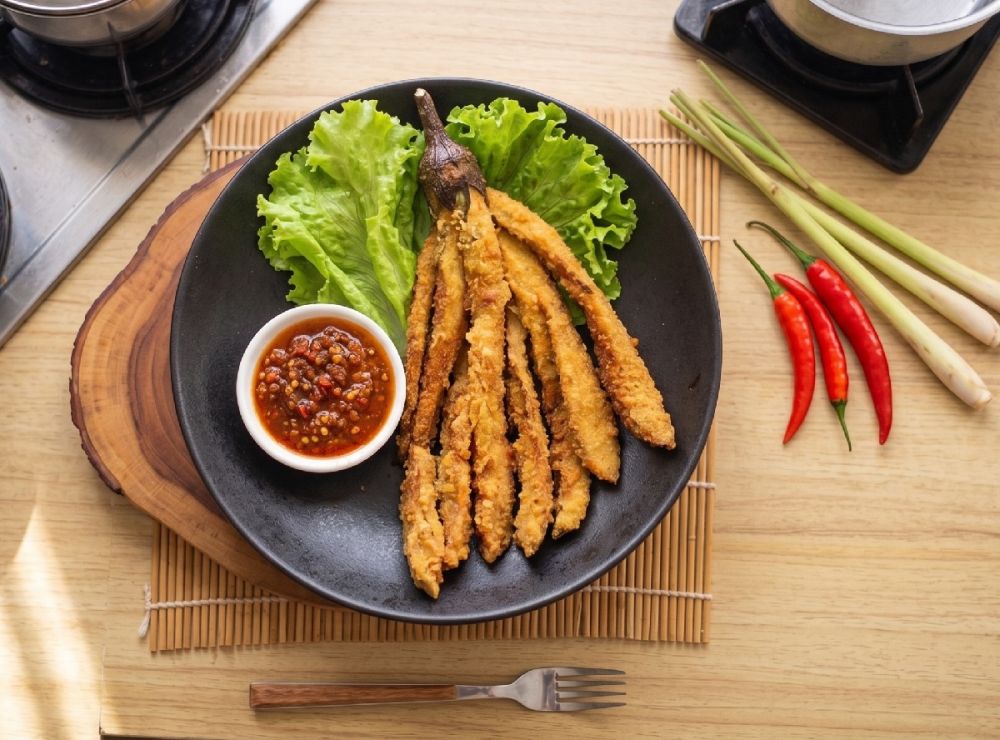Bosan masakan terong gitu-gitu aja? Cobain octopus eggplant nan lezat ini, yuk!