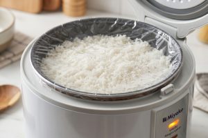 Trik menyimpan nasi sisa di rice cooker agar tidak kering dan enak dimakan besok