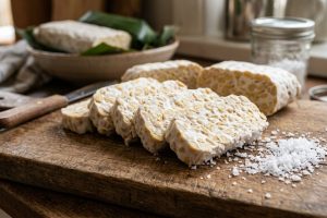 Trik sederhana bikin tempe awet berminggu-minggu di kulkas, cuma pakai bumbu dapur