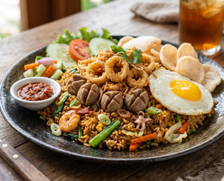 Resep nasi goreng seafood bagi yang nggak mau ribet, lezat dan siap saji kurang dari 10 menit