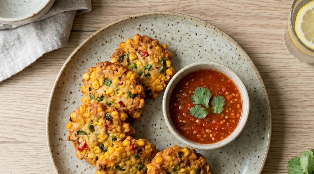 Resep gorengan perkedel jagung nan rendah minyak tapi tetap krispi, rupanya ini triknya