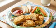Resep nugget tahu yang si kecil pasti suka, masaknya gampang dan rasanya krispi pakai trik ini