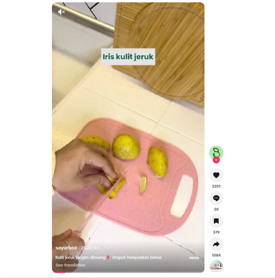 Ternyata hanya butuh kulit lemon sisa! Trik jitu bikin pembersih lemak dapur alami dan hemat