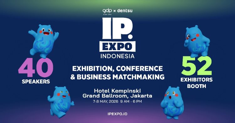IP Expo Indonesia 2026 kembali hadir di Jakarta, jadi titik temu brand global dan kreativitas digital