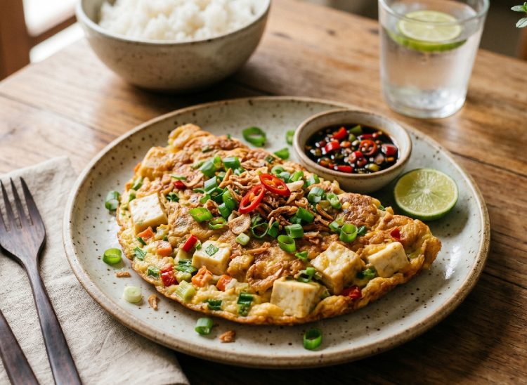 Resep telur dadar tahu lezat dan masak cepat, rasa bintang lima walau pakai bahan seadanya di kulkas