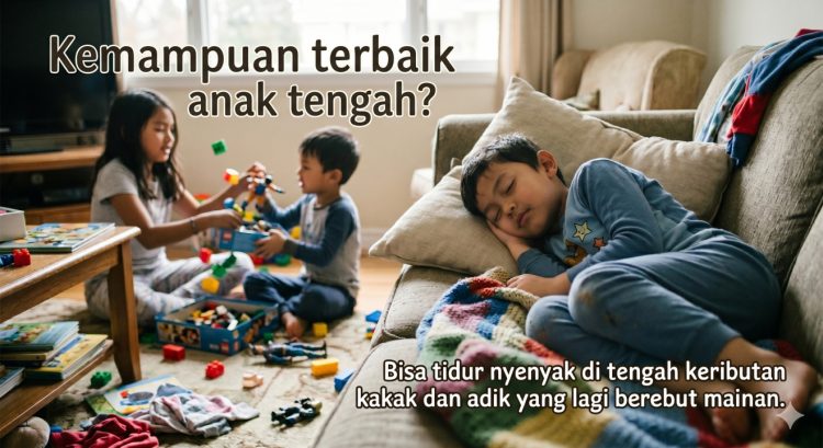 30 Quotes lucu anak tengah, menertawakan nasib sambil merayakan kemandirian