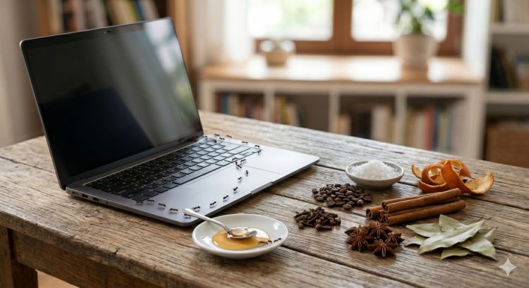Semut masuk laptop atau remote? Cara usir pakai 7 bahan dapur ini nggak perlu bongkar