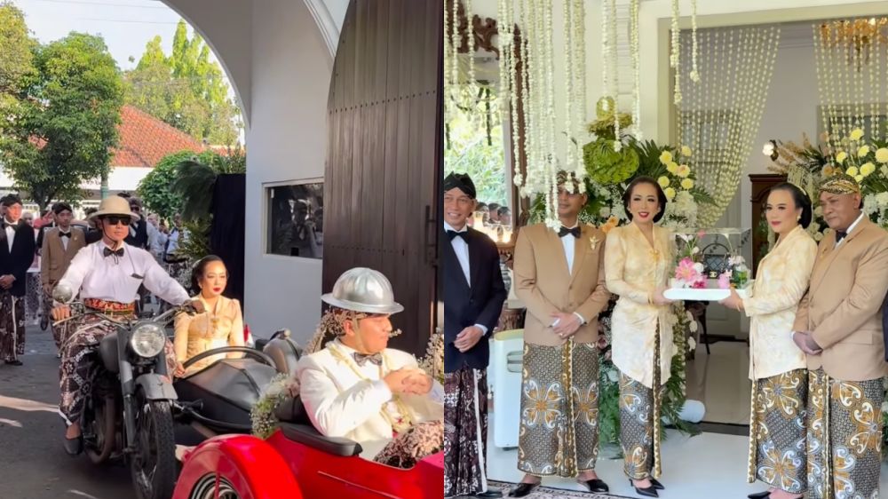 9 Potret Soimah antar putra sulung membina rumah tangga, prosesi pernikahan khidmat penuh kebahagiaan