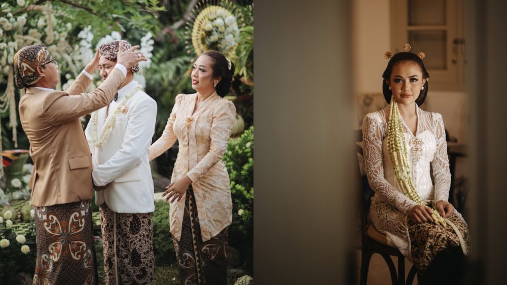 7 Detail penampilan anggun Soimah dan Yosika Ayumi, mertua-menantu yang kompak ayu dalam acara akad