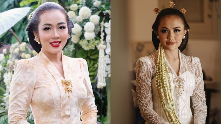 7 Detail penampilan anggun Soimah dan Yosika Ayumi, mertua-menantu yang kompak ayu dalam acara akad