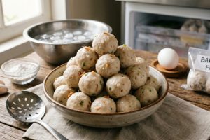 Ternyata mudah, begini cara membuat bakso ayam frozen yang kenyal dan bisa tahan berbulan-bulan